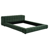 Orleans Furniture - Coaster - Trinity Upholstered Full Platform Bed Green - 306120F